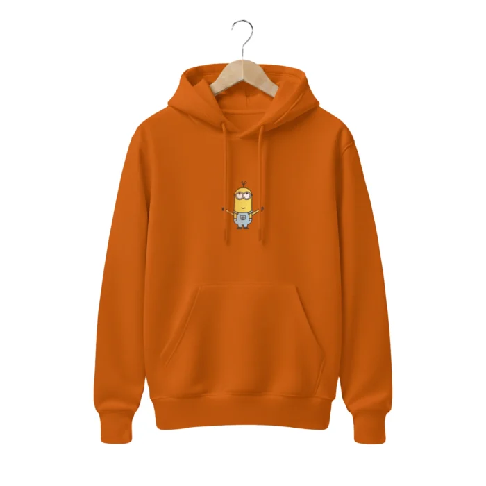 Orange Minions Pop Art Hoodie